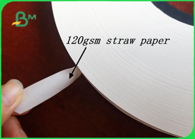 papel médio e interno da palha do produto comestível 120gsm de 13.5mm - de 600mm no rolo