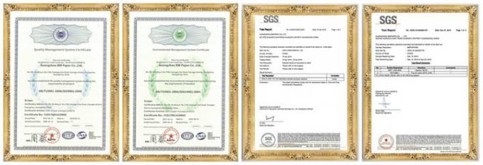 ISO personalizado branco FDA FSC do produto comestível do rolo do papel de envolvimento da palha 28gsm
