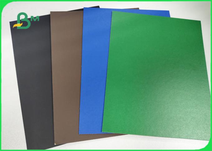 Azul/verde/vermelho/cartão contínuo envernizado preto 1.5mm 72 * 102cm