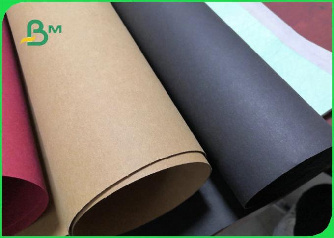 Rolo impermeável da tela do papel de embalagem Da cor preta vermelha para a largura do saco 150cm do armazenamento