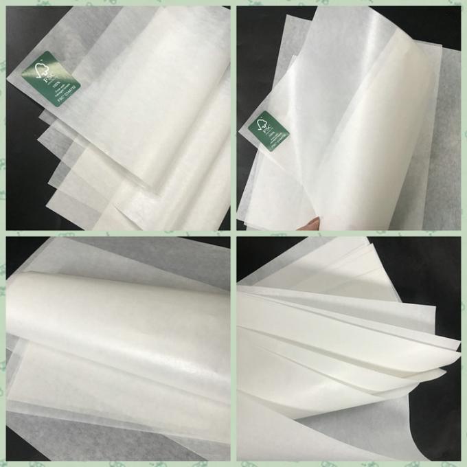 Único papel lateral 30G do magnésio do brilho ao carretel branco 90cm do papel de embalagem descorado de 60G