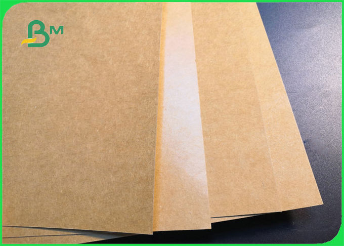 Produto comestível papel reciclável de Brown do PE 300gsm + 15g para as caixas do petisco impermeáveis