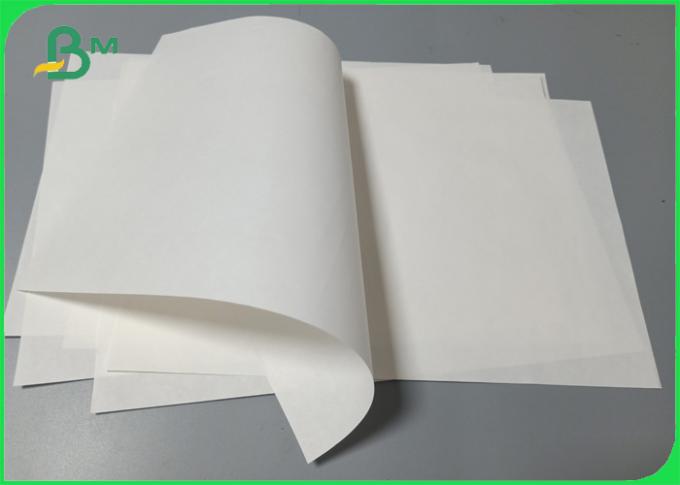 Rolo branco do papel de embalagem de produto comestível de polpa de madeira de Vrigin para o envolvimento de alimento