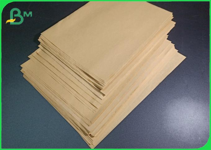 Papel de embalagem de bambu Unbleached reciclável de Brown da polpa para envelopes do saco