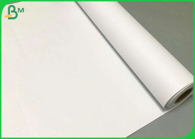 Papel de traço Rolls do vestuário 50GSM ao papel de impressão branco do Inkjet da cor 120GSM