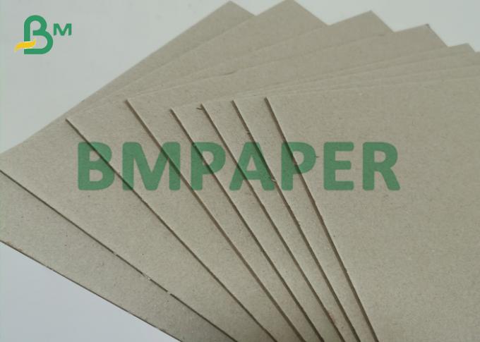 3mm Gray Paper Board Toughness Strong claro reciclável Grey Cardboard In Sheet