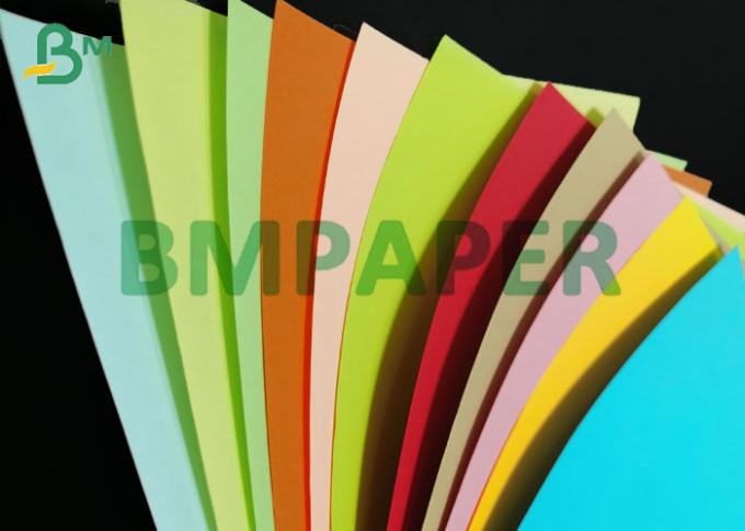 8,5 * cor de papel sem revestimento disponível multicolorido 80g de papel de 11inches DIY na folha