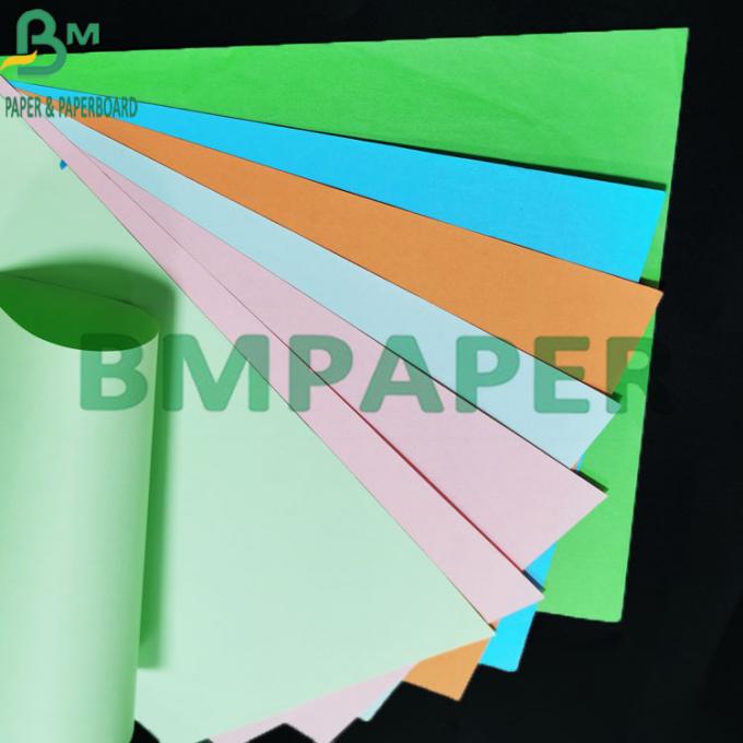 cor sem revestimento Bristol Paper Card For Origami da saturação de cor alta de 80g 120g