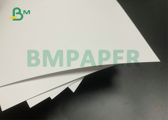 80lb C2S revestido branco bilateral Matt Text Paper Cover Paper