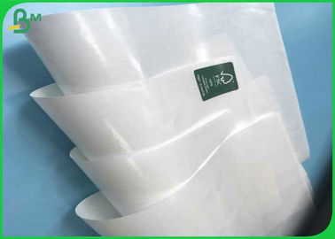 Papel revestido do PE impermeável do produto comestível de 30gsm 40gsm 50gsm+10-15g para Sugar Packages