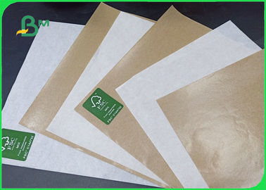 Papel de embalagem heatable de MG da segurança verde impermeável 35 da categoria de FDA/40 gramas no rolo