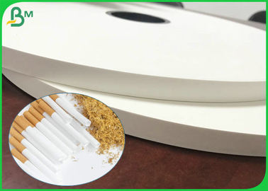 rolo branco seguro do papel de cigarro do produto comestível de 26gsm 28gsm com 28mm 32mm 35mm