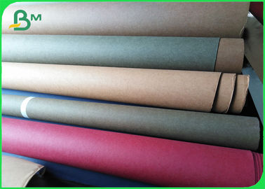 Boa cor de Brown da tela do papel de embalagem De resistência de desgaste para sacolas