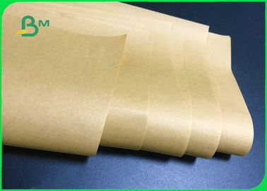 80GSM 120GSM Eco - papel de embalagem Unbleached amigável para pacotes do alimento