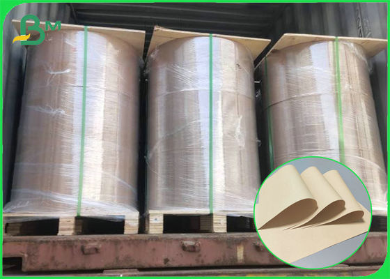 O papel de embalagem de bambu inofensivo de Brown da polpa do produto comestível 50g 250g para fazer envolve