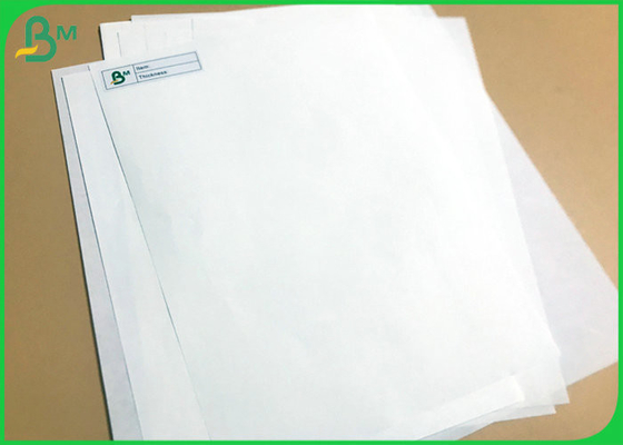 Papel de embalagem Descorado do branco feito sob encomenda do tamanho, papel de embalagem sem revestimento de 80GSM 120GSM
