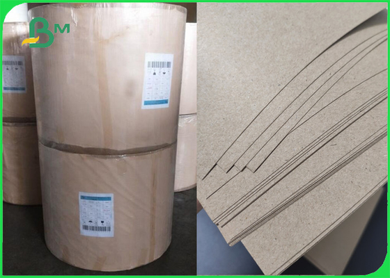 rolo médio reciclado 100% de papel Fluting do papel de embalagem do forro do teste 90gsm