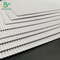 Aplicabilidade ampla e estável Duas camadas de papel de flauta F branco 1 mm para embalagem de produtos cosméticos