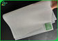 papel à prova de graxa branco do cozimento do produto comestível do rolo do papel de embalagem de 31gsm 35gsm 40gsm