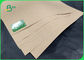 60gsm 70gsm 80gsm reciclam o papel de embalagem marrom de dobramento da resistência da polpa para embalar