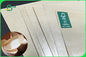 Branco do revestimento do PE &amp; papel de embalagem de Brown para o malote 1150mm 1300mm do armazenamento do alimento