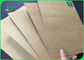 papel de embalagem de Brown Da rigidez alta de 80g 100g 120g para o arroz de embalagem 70 * 100cm
