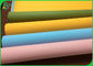 tela lavável de Kraft da cor cor-de-rosa Degradable de 0.55mm para sacos de papel