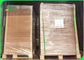 Polpa de madeira Unbleached do Virgin do cartão de 250GSM 300GSM Kraft para empacotar