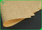 cartão natural de Brown Kraft da polpa virgem do costume 300gsm para o alimento de embalagem