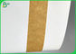 placa branca do forro de Kraft da cara de 300g 325g para o pacote do produto comestível