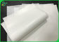Único papel lateral 30G do magnésio do brilho do papel de embalagem Descorado do branco 60G ao carretel 90cm
