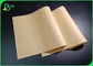 Papel de embalagem de bambu Unbleached reciclável de Brown da polpa para envelopes do saco
