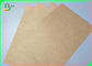 Folha unbleached Degradable sem revestimento de alta elasticidade do papel de embalagem para a cartonagem do presente