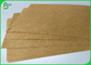 Papel de embalagem reciclado da folha de 60g Brown para o saco de empacotamento do petisco impermeável