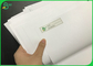 papel de papel deslocado branco sem revestimento Rolls enorme do livro da polpa da mistura de 50gsm 55gsm