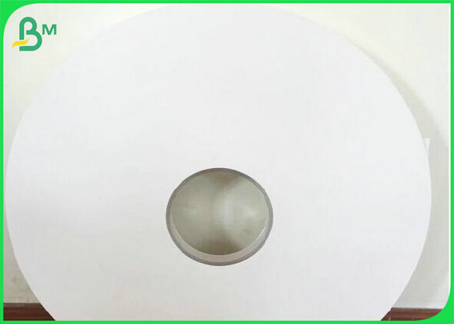 rolo branco biodegradável do papel do ofício do produto comestível de 60gram 120gram para produzir palhas bebendo do papel