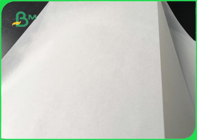 O rolo enorme de produto comestível 17GSM branco & coloriu o papel de papel glassine para a impressão da etiqueta