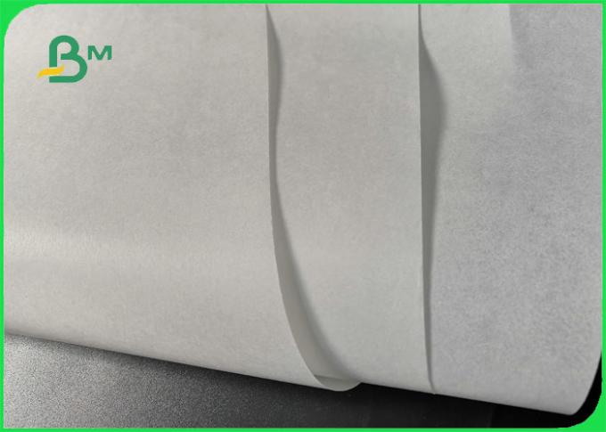 O rolo enorme de produto comestível 17GSM branco & coloriu o papel de papel glassine para a impressão da etiqueta