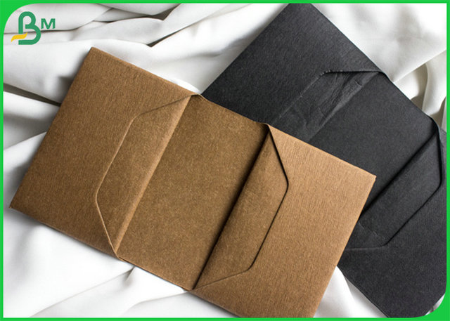 Papel de embalagem À base de fibra lavável durável da textura de DIY para a carteira