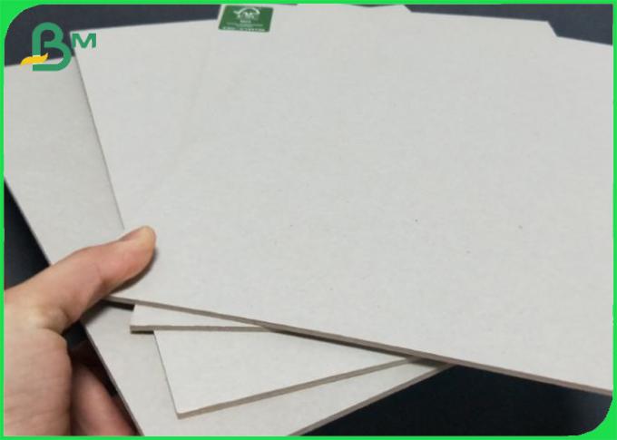 0.4mm - a espessura Grey Cardboard Sheets For de 3mm 40 pés de recipiente FSC aprovou