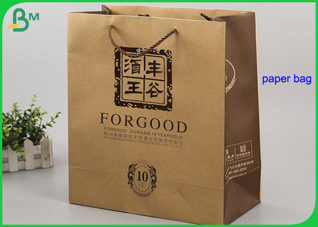 300gsm 400gsm FDA certificou a folha do papel de embalagem de Brown Para o pacote do produto comestível
