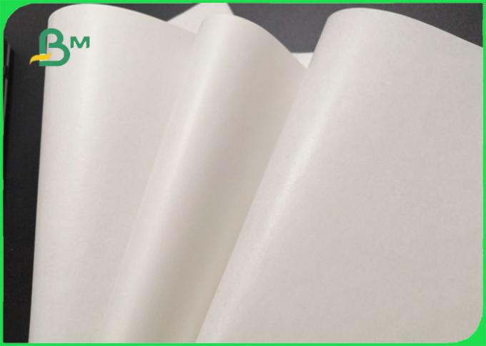 papel de embalagem branco natural de 35gr MG Para a resistência de alta temperatura do envolvimento de alimento