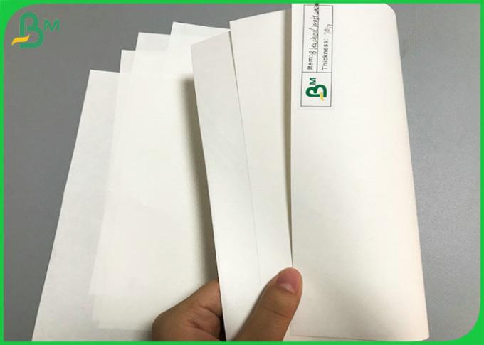 Rolamento de papel descorado sem revestimento 40g do ofício do saco - papel de embalagem de envolvimento de alimento 135g