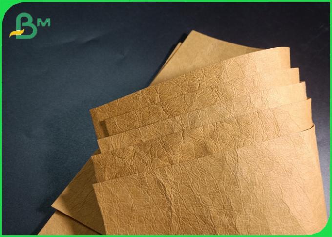rolo lavável do papel de embalagem de Brown da espessura de 0.55mm para fazer bolsas