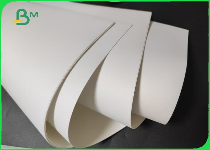 O rasgo impermeabiliza o poliéster Matte White Material Paper 100 - a espessura 500um