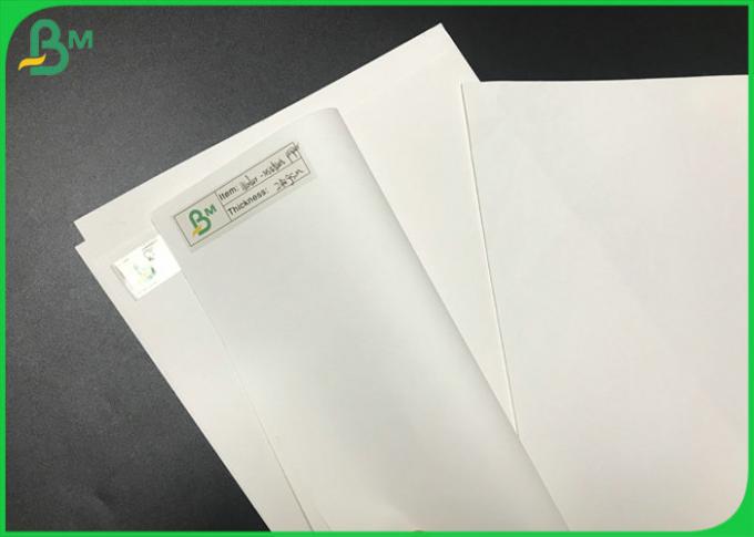 300um impermeável 350um PP grossos revestiu Matte White Polypropylene Synthetic Paper