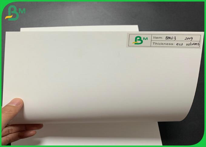 Rasgo - papel sintético dos PP da prova para os lables 100μm impermeável 130μm