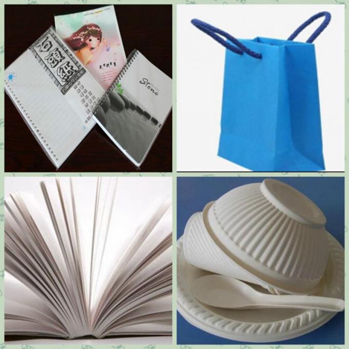 papel de pedra branco da lisura de 300g 450g para os compartimentos impermeáveis/reciclados