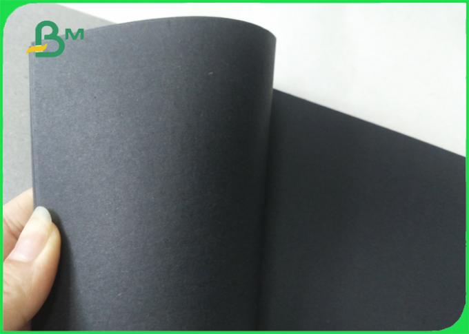 O preto coloriu o resíduo metálico grosso Cardstock do estoque do cartão da tampa do papel 250gsm