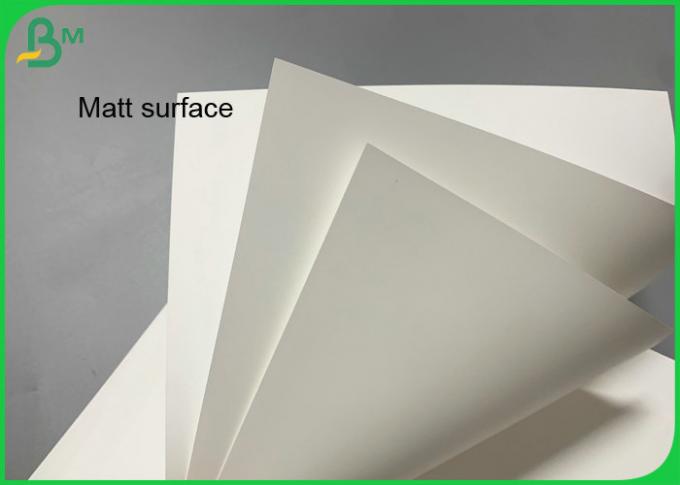 papel sintético lustroso Dustproof de 180um 250um Matt PP para a impressão do Inkjet das etiquetas
